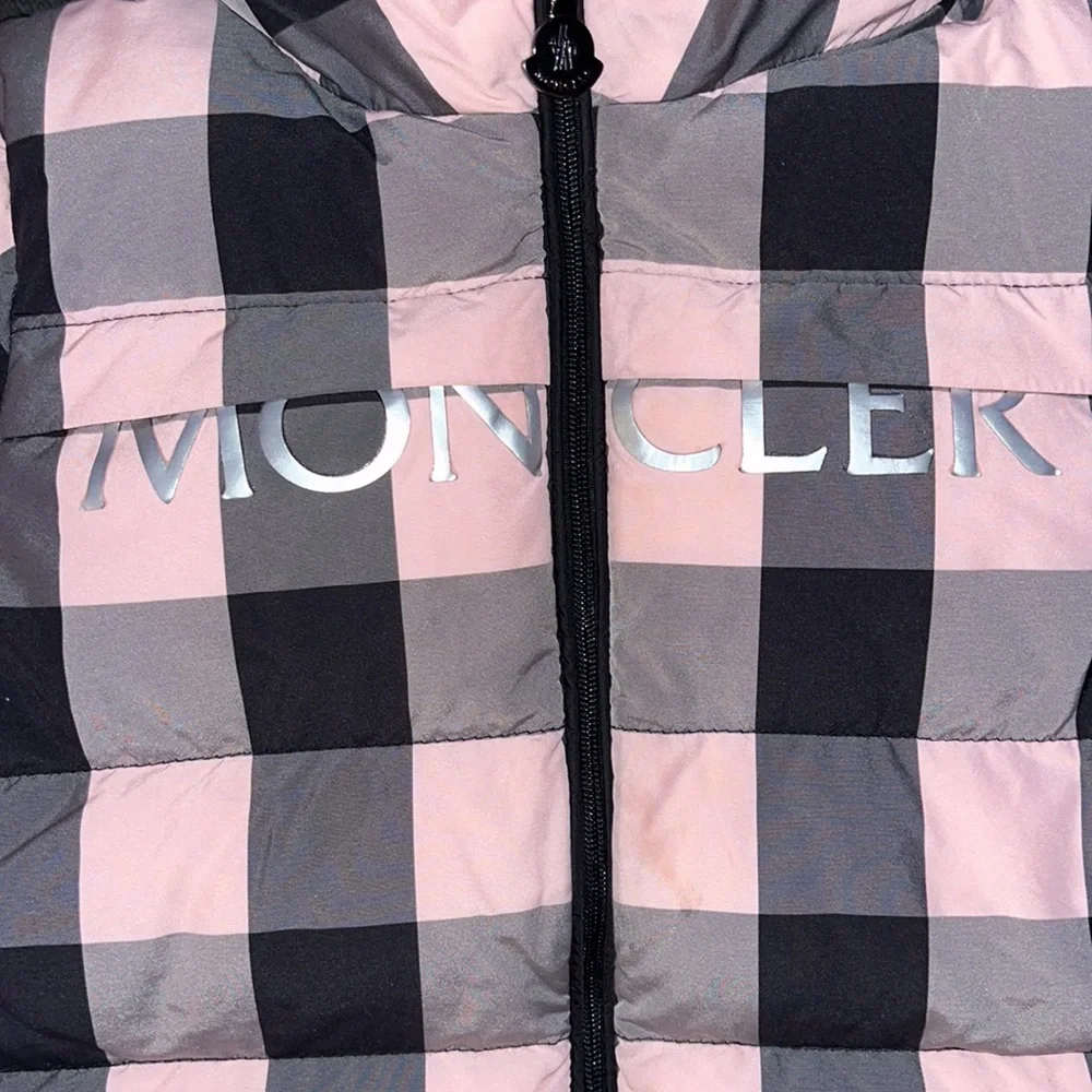 Moncler Avila Jacket - Toddler Size 3 - Pink & Black - Picture 2 of 9